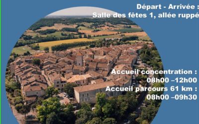 Dimanche 9 mars, Souvenir Albert Bures à Lauzerte