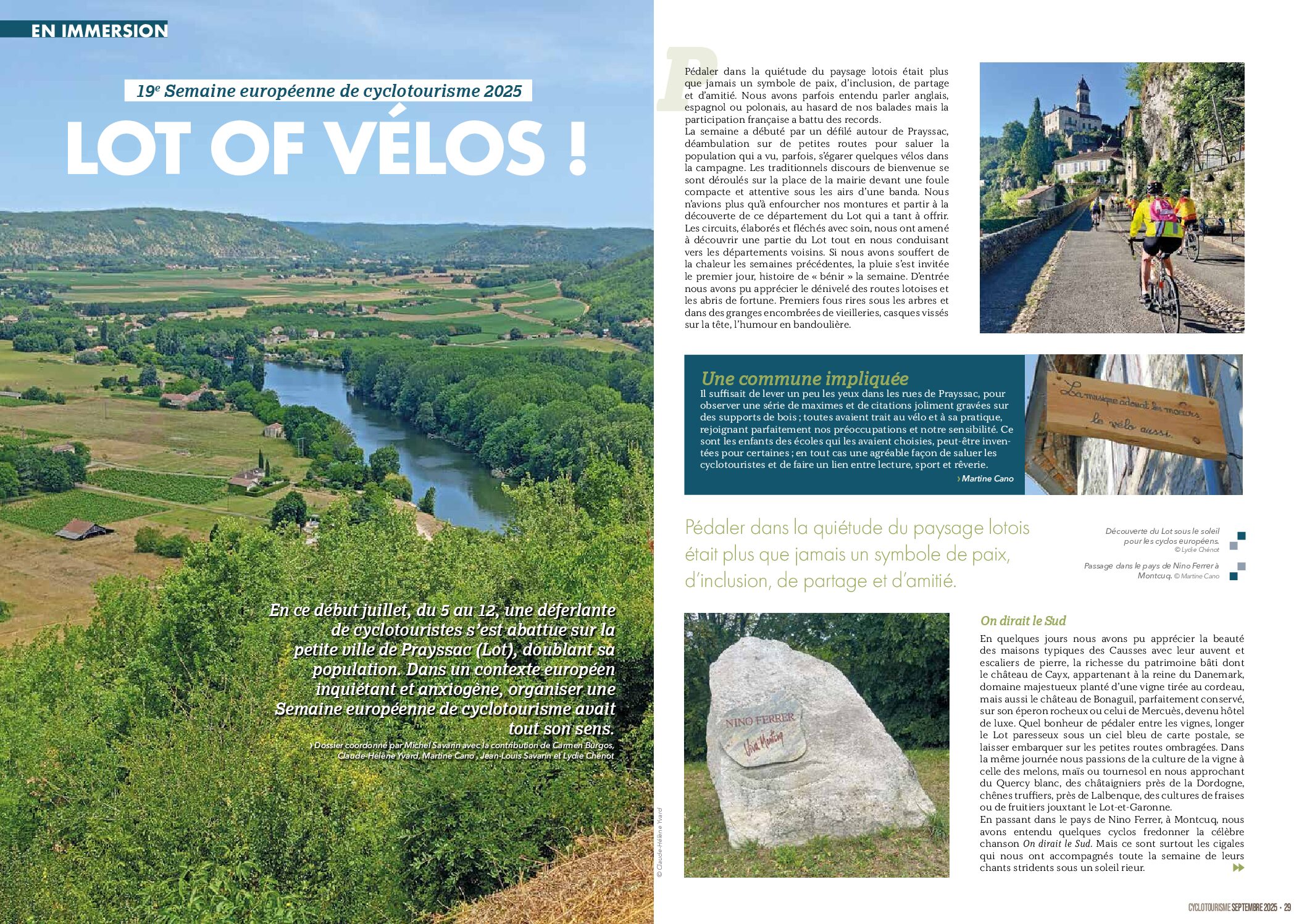 Cyclotourisme #759 septembre 2025